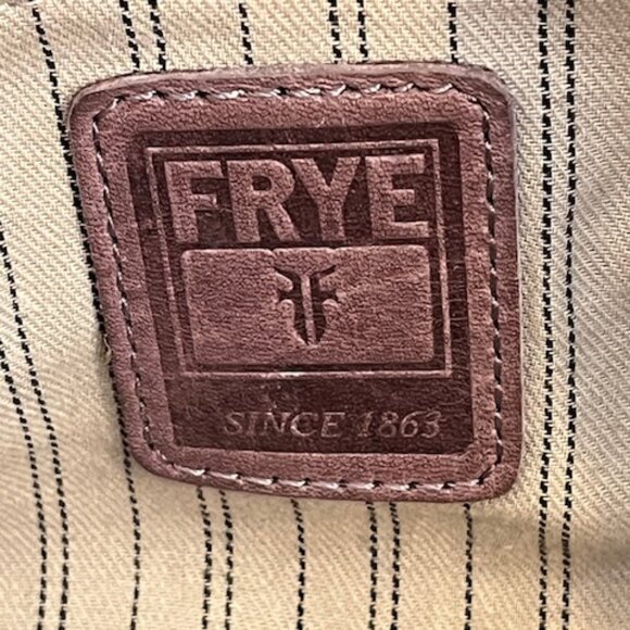 Frye. Orchid Melissa Zip Satchel Leather bag . - Picture 7 of 13